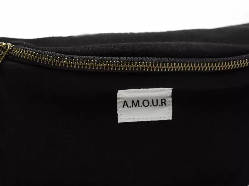 Pieces SAC PCJOLINE QUOTE BUMBAG FC Noir Accessoires Femme