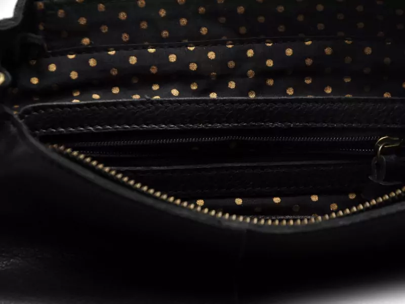 Pieces SAC PCPIHANNA LEATHER CROSS BODY FC Noir Accessoires Femme