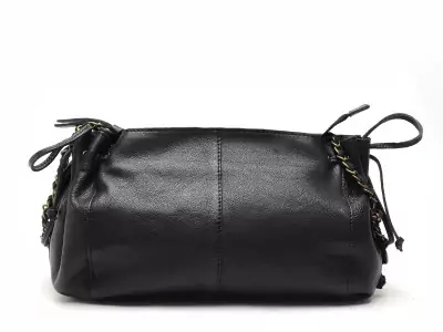 SAC PCPIHANNA LEATHER CROSS BODY FC Noir Accessoires Femme