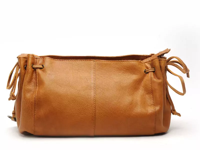 Pieces SAC PCPIHANNA LEATHER CROSS BODY FC Marron Accessoires Femme