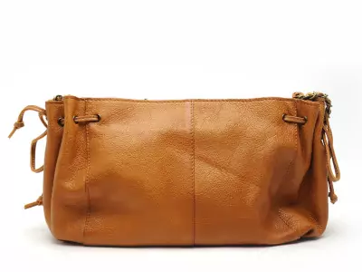 SAC PCPIHANNA LEATHER CROSS BODY FC Marron Accessoires Femme