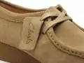 Clarks WALLABEE EVO Beige Mocassins Femme