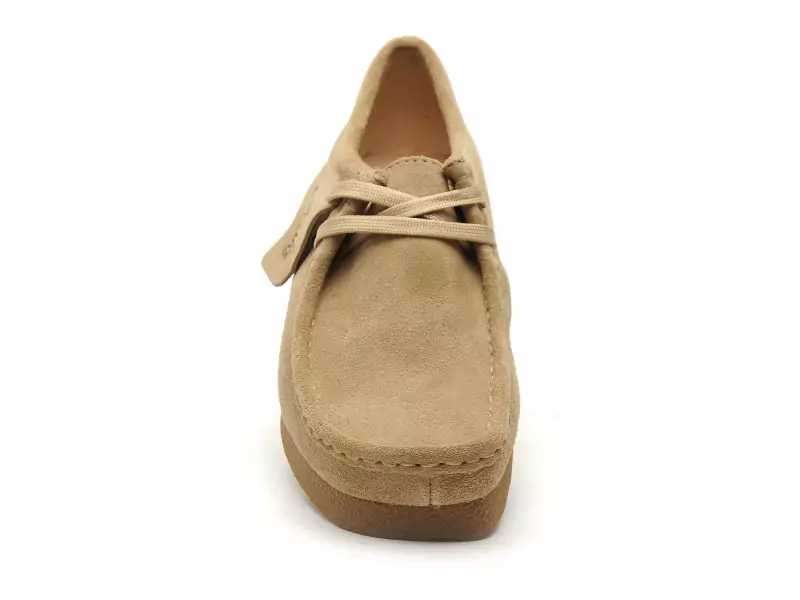Clarks WALLABEE EVO Beige Mocassins Femme