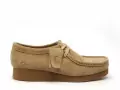 Clarks WALLABEE EVO Beige Mocassins Femme