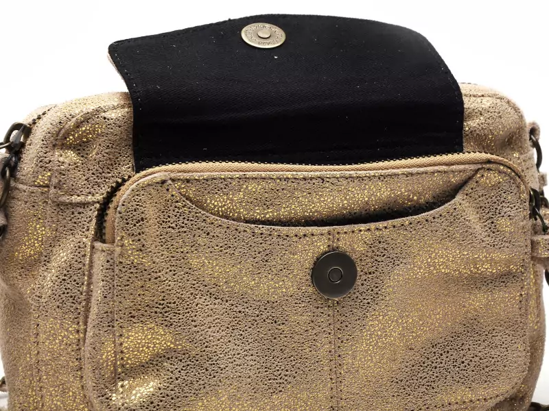 Pieces SAC PCNAINA LEATHER CROSS BODY FC NOOS Or Accessoires Femme