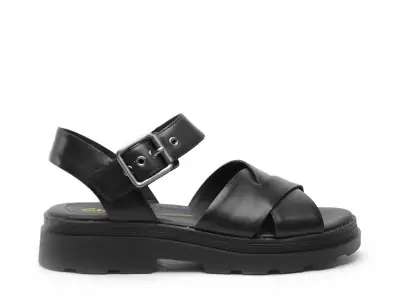 ORINNOCO CROSS Noir Sandales à Talons Femme