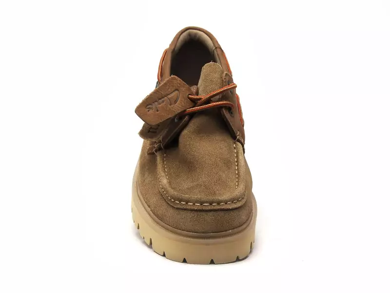 Clarks CLEYHILL BOAT Beige Mocassins Homme