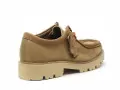 Clarks CLEYHILL SEAM Beige Mocassins Homme