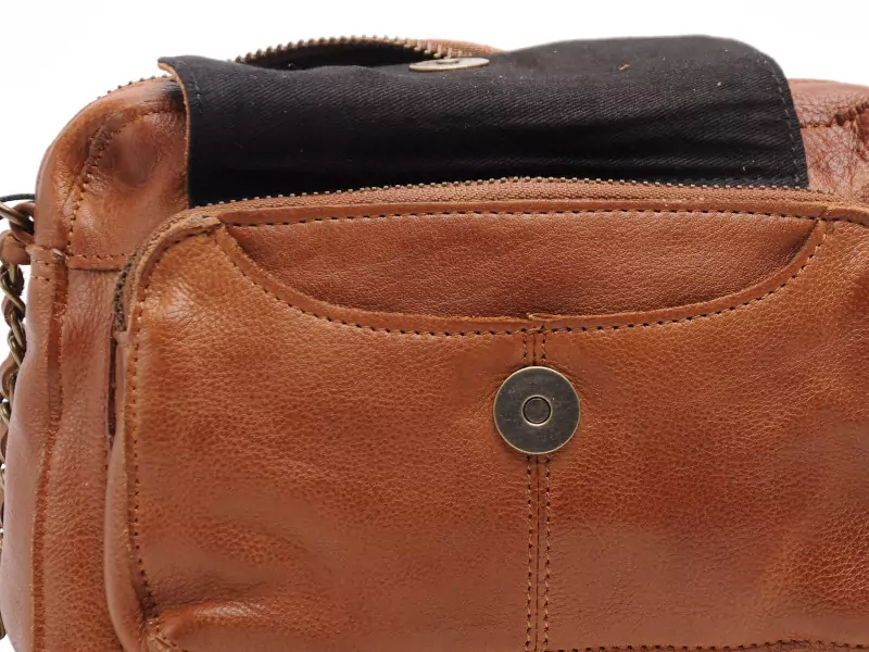 Pieces SAC PCNAINA LEATHER CROSS BODY FC NOOS Marron Accessoires Femme