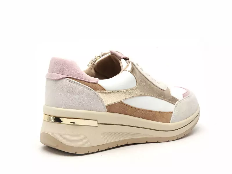 Caprice 23701 46 Blanc Baskets Basses Femme