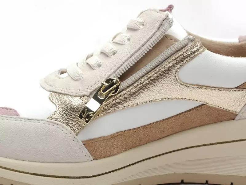 Caprice 23701 46 Blanc Baskets Basses Femme