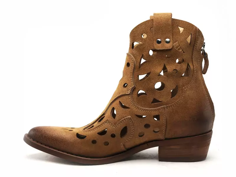 Mimmù M374312 Marron Boots et Bottines à Talons Femme