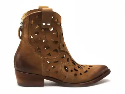 M374312 Marron Boots et Bottines à Talons Femme