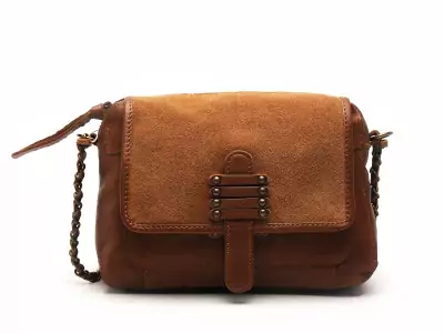 SAC PCBEA LEATHER CROSS BODY FC Marron Accessoires Femme