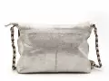 Pieces SAC PCFELIZIA LEATHER CROSS BODY Argent Accessoires Femme