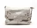 Pieces SAC PCFELIZIA LEATHER CROSS BODY Argent Accessoires Femme