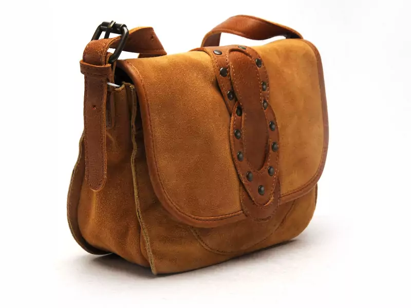 Pieces SAC PCBLIMA SUEDE CROSS BODY FC Marron Accessoires Femme