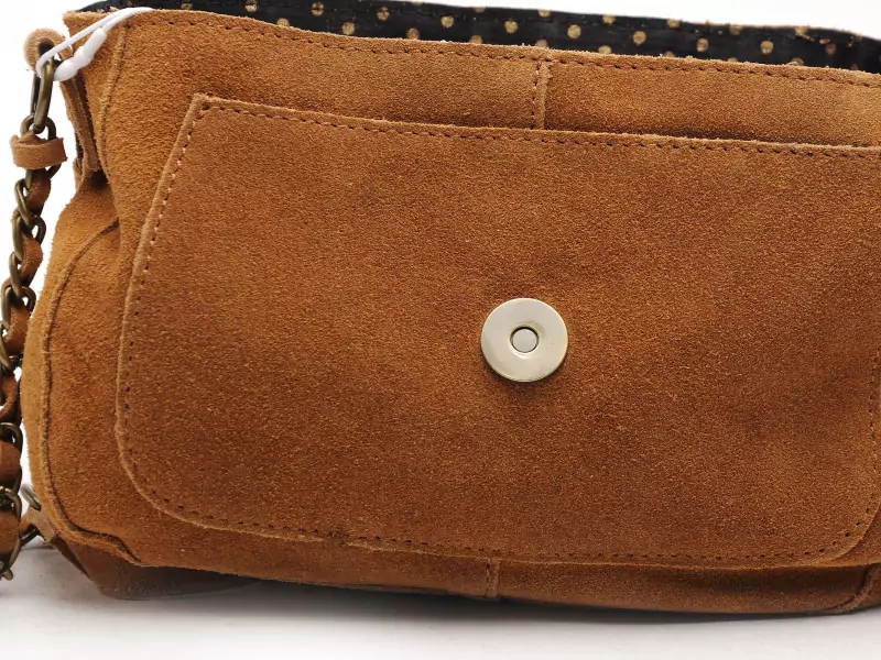 Pieces SAC LEOPARD PCBINIA SUEDE CROSS BODY FC Marron Accessoires Femme