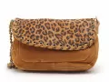 Pieces SAC LEOPARD PCBINIA SUEDE CROSS BODY FC Marron Accessoires Femme