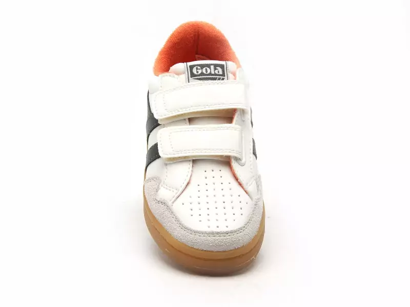 Gola EAGLE STRAP Blanc Baskets Basses Garçon