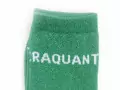 Pieces CHAUSSETTES PCSEBBY LONG GLITTER STATEMENT SOCK NOOS Vert Chaussettes Femme