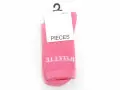 Pieces CHAUSSETTES PCSEBBY LONG GLITTER STATEMENT SOCK NOOS Rose Chaussettes Femme