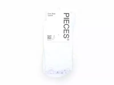 CHAUSSETTES PCAFIA SOCKS NOOS Blanc Chaussettes Femme