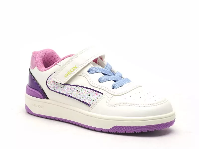 Geox J WASHIBA GIRL J55HXA Multicolore Baskets Basses Fille