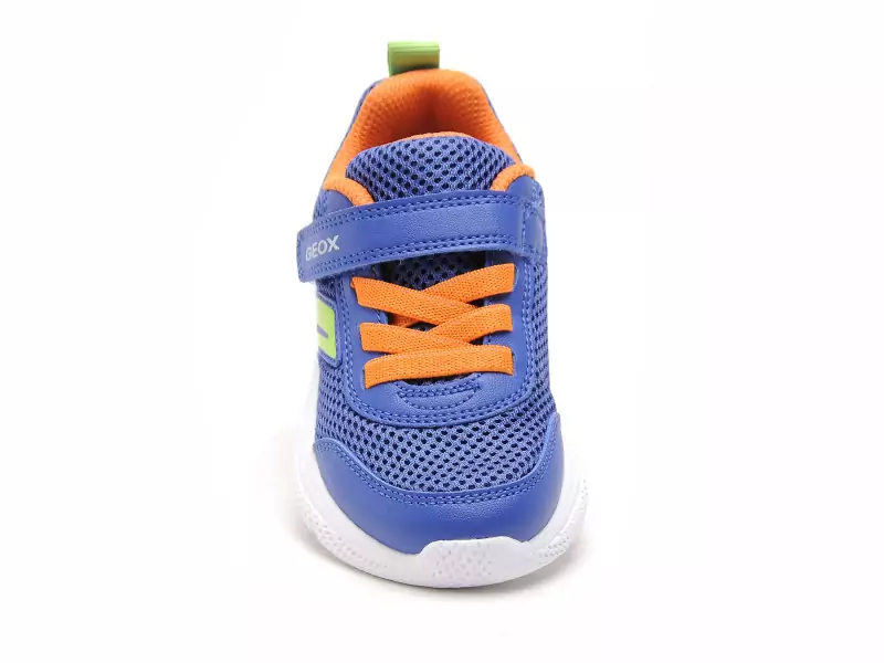 Geox B SPRINTYE BOY Bleu Baskets Basses Garçon