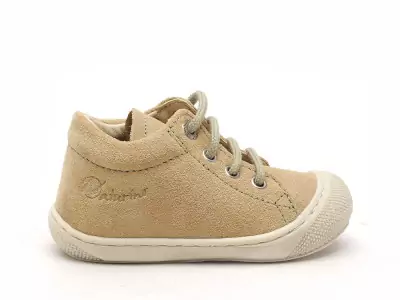 4D87 NATURINO COCOON SUEDE Beige Bébé Garçon
