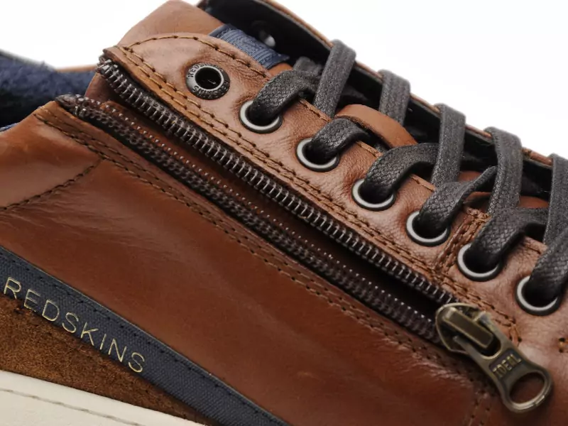 Redskins DECENT Marron Baskets Basses Homme