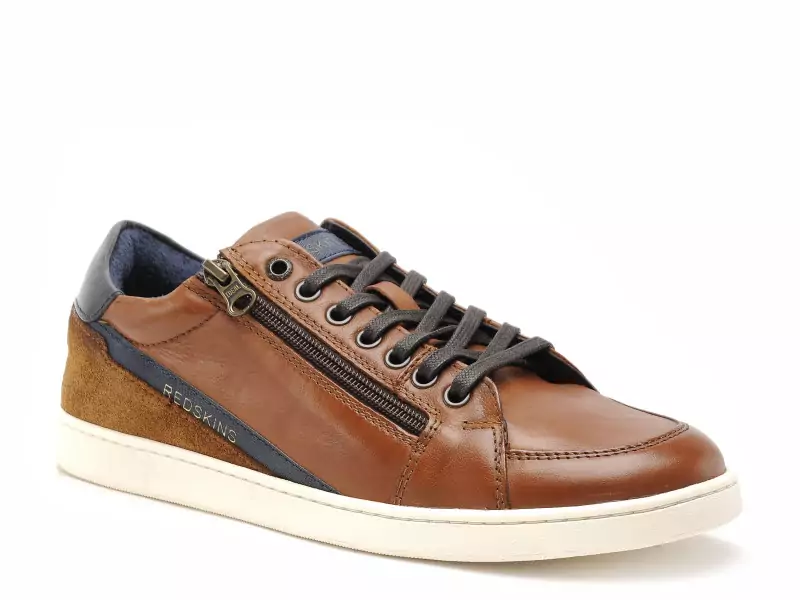 Redskins DECENT Marron Baskets Basses Homme