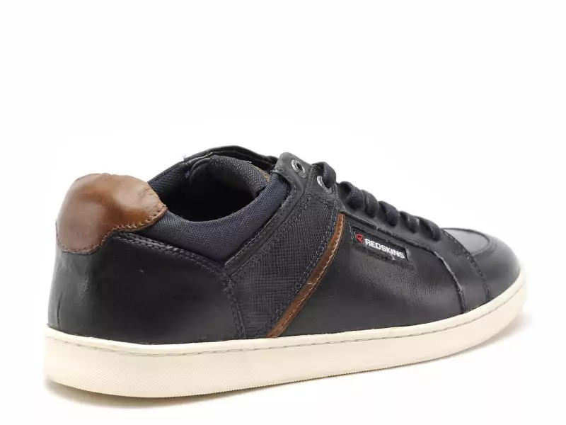 Redskins FLORISSANT Bleu Baskets Basses Homme