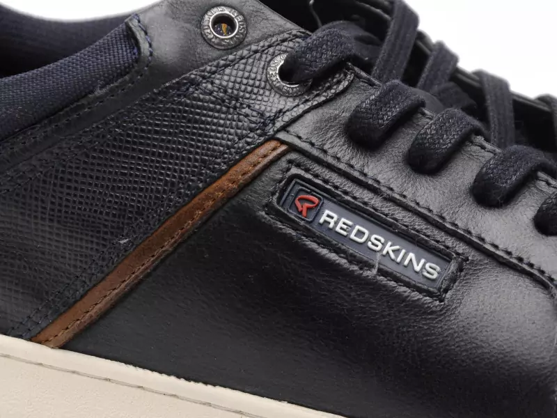 Redskins FLORISSANT Bleu Baskets Basses Homme