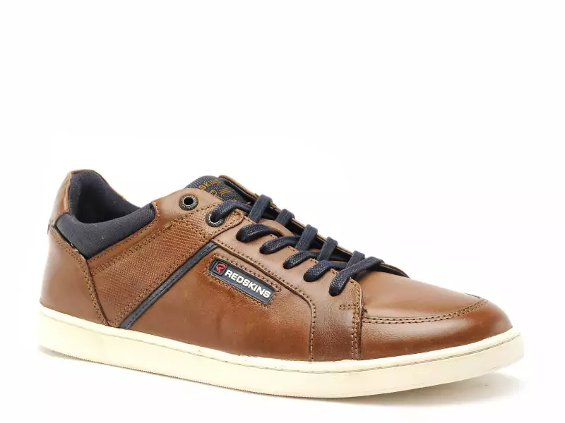 Redskins FLORISSANT Marron Baskets Basses Homme