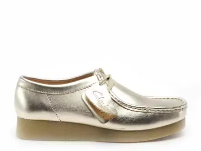 WALLABEE EVO Or Mocassins Femme