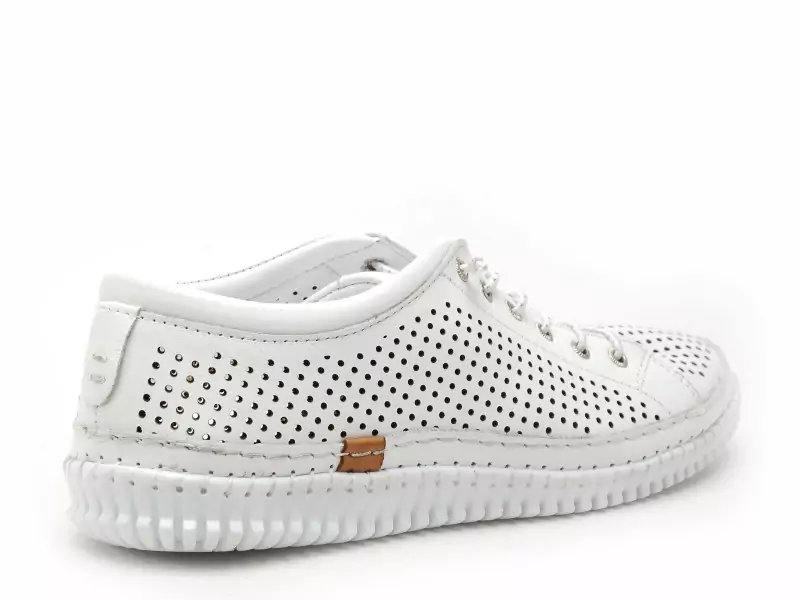 Andrea Conti 0025905 Blanc Baskets Basses Femme