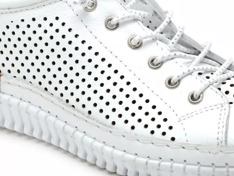 Andrea Conti 0025905 Blanc Baskets Basses Femme