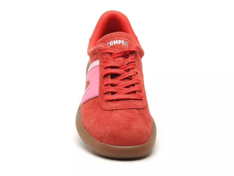 Camper K201608 Rouge Baskets Basses Femme