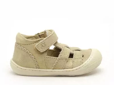 0Q06 NATURINO GLIMPA SUEDE Beige Bébé Garçon