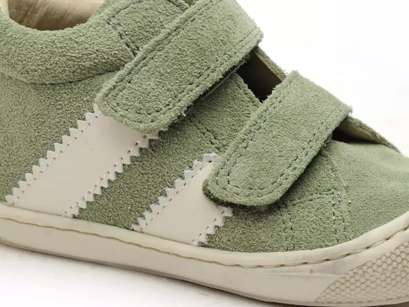 Naturino 3F76 NATURINO MACKS 3 VL SUEDE Kaki Bébé Garçon