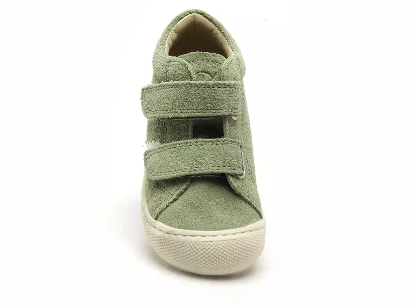 Naturino 3F76 NATURINO MACKS 3 VL SUEDE Kaki Bébé Garçon