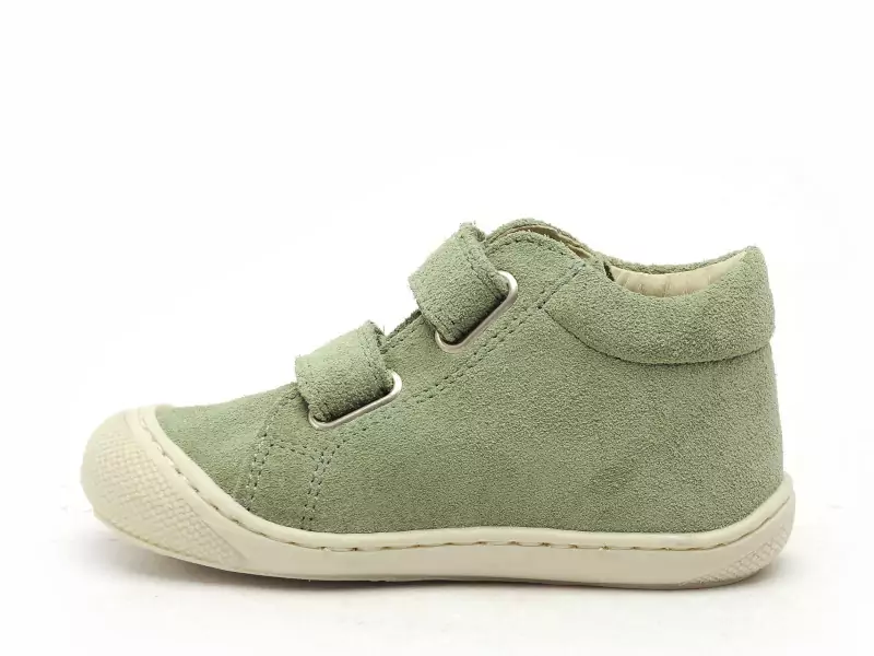 Naturino 3F76 NATURINO MACKS 3 VL SUEDE Kaki Bébé Garçon