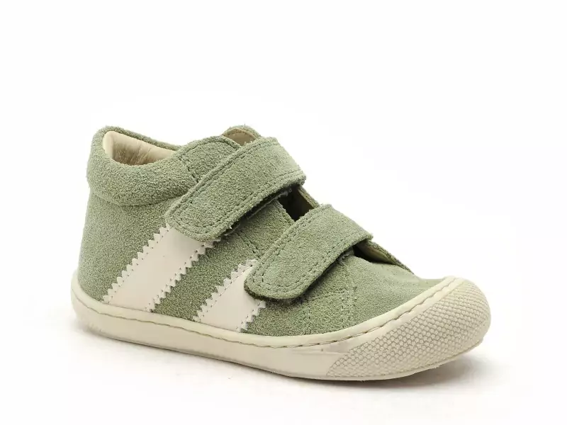 Naturino 3F76 NATURINO MACKS 3 VL SUEDE Kaki Bébé Garçon