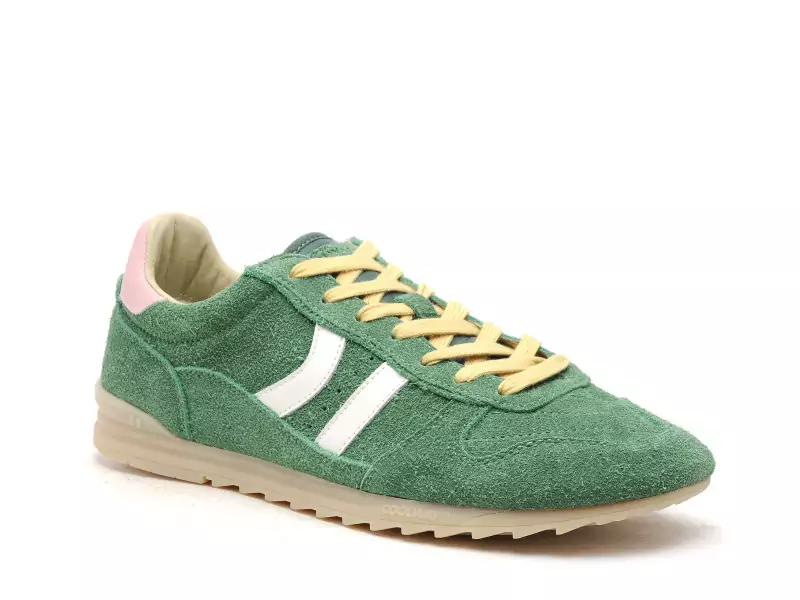 Coolway SWITZER Vert Baskets Basses Homme