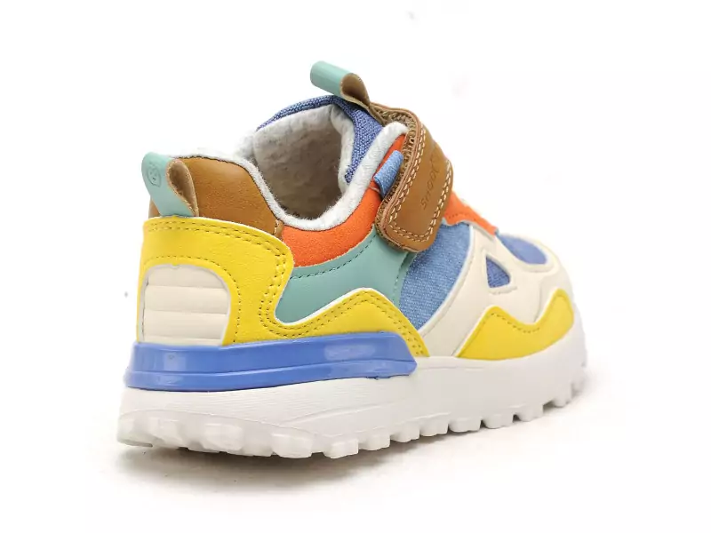 Shoo Pom JOGGY SCRATCH GARCON Multicolore Baskets Basses Garçon