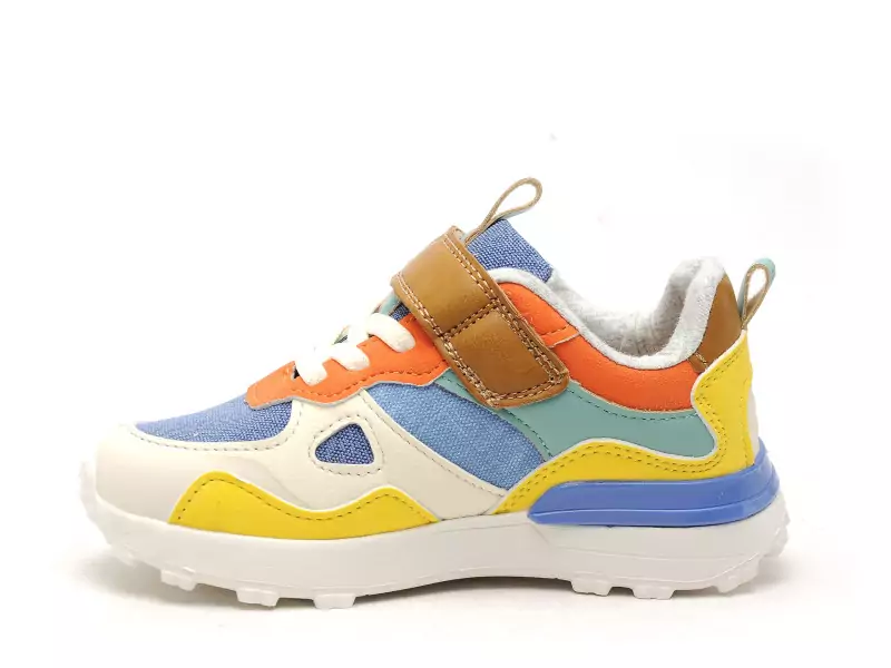 Shoo Pom JOGGY SCRATCH GARCON Multicolore Baskets Basses Garçon