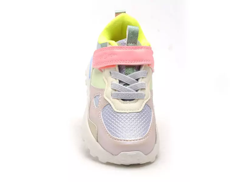 Shoo Pom JOGGY SCRATCH FILLE Multicolore Baskets Basses Fille