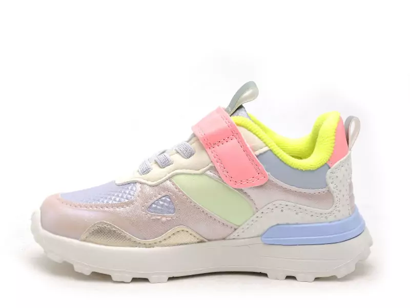 Shoo Pom JOGGY SCRATCH FILLE Multicolore Baskets Basses Fille