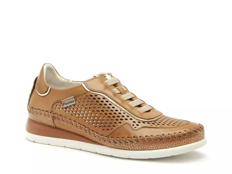 Fluchos F2143 Marron Baskets Basses Femme